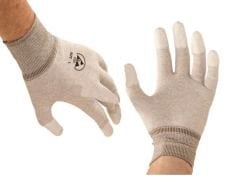 Antistatik (ESD) Parmak Ucu Kaplamalı Eldiven