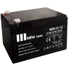 Mrw Power 12V 12AH Bakımsız Kuru Akü