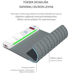 Tbk 568A 300W 16 İnç Isıtmalı Tamir Matı Pedi