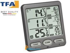 TFA 30.3054.10 Çoklu Ortam Sıcaklık ve Nem Takip Cihazı