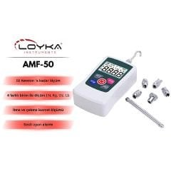 AMF-50 Dijital İtme Çekme Kuvveti Ölçer | 50 Newton