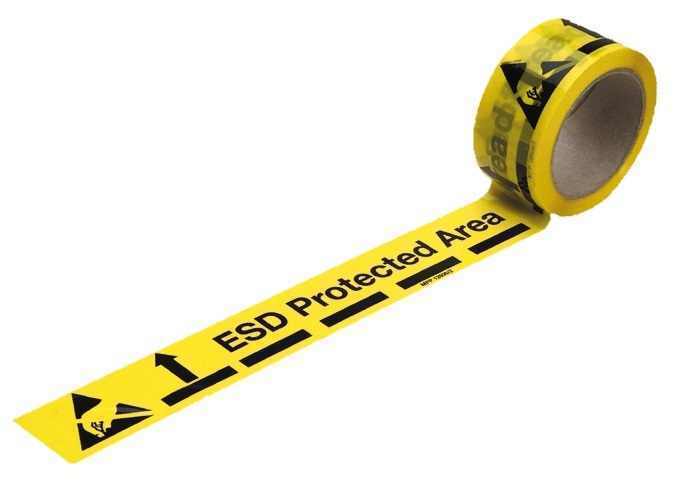 Antistatik ESD Zemin Uyarı Bandı