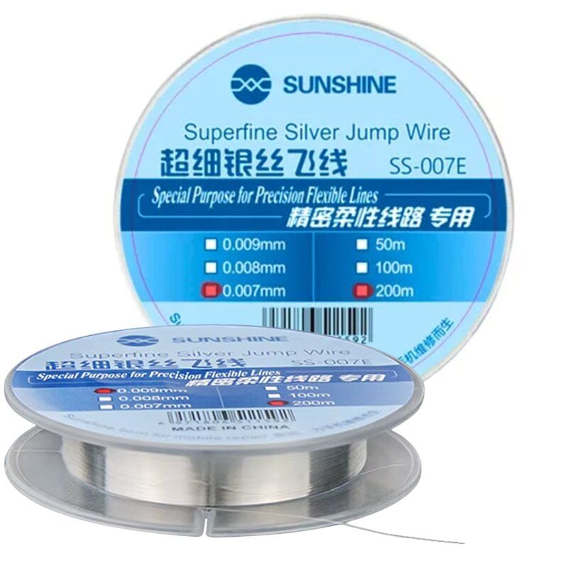 Sunshine SS-007e Gümüş Hat Çekme Atlama Teli