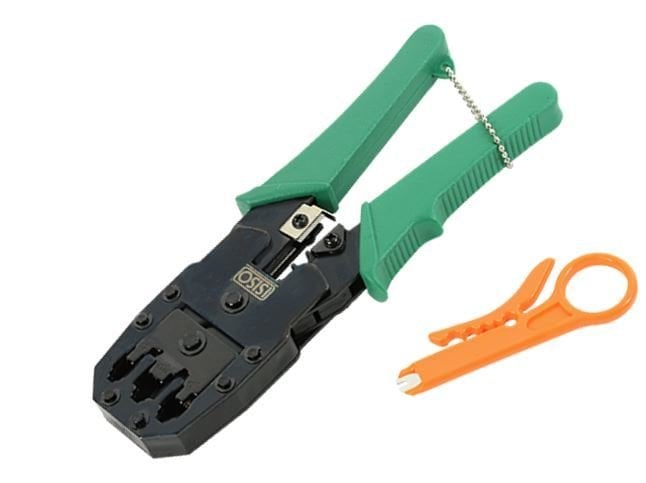 HT-315 RJ10–RJ11–RJ45 Konnektör Sıkma Pensesi