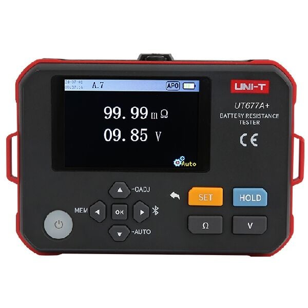 Unit UT677A+ Pil Dahili Direnç Test Cihazı