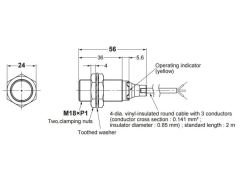 Omron E2B-M18KS08-WP-C1 Kablolu İndüktif Sensör
