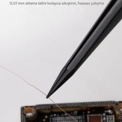 QianLi FX-03 Ekstra İnce Uçlu AntiStatik Cımbız