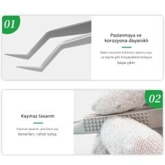 Relife St-20L Eğri Uçlu Hassas Cımbız