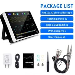 Fnirsi 1013D+ 100Mhz Tablet Osiloskop ve Dalga Formu Jeneratörü
