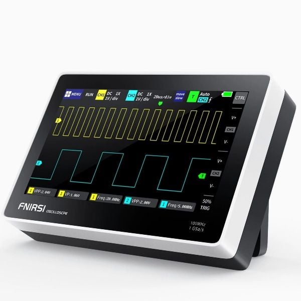 Fnirsi 1013D+ 100Mhz Tablet Osiloskop ve Dalga Formu Jeneratörü