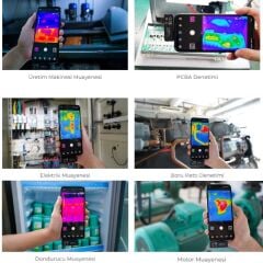 Unit UTi720MS 120×90 iPhone Telefon için Termal Kamera