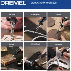 Dremel 2000-7 VersaTip Gazlı Havya Seti