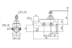 Cntd TZ-6002 IP65 Limit Switch