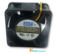 AVC 40x40x20 24V DC Rulmanlı Turbo Fan