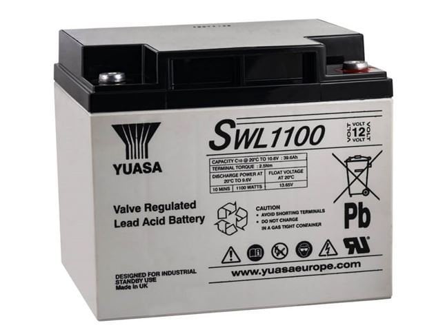 Yuasa SWL1100 12V 40Ah Bakımsız Kuru Akü