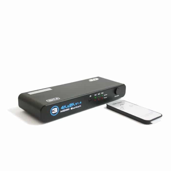 3 Port Hdmi 3D Switch Box - 3 Giriş - 1 Çıkış Hdmi Switch