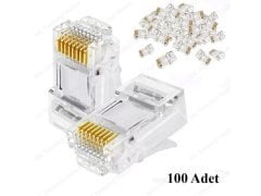 Cat5 100'lü RJ45 Jack Konnektör