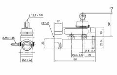 Cntd TZ-6102 IP65 Limit Switch