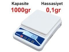 Desis KFS-A-1000 Dijital Hassas Terazi