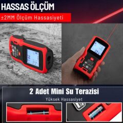 MTR80 80M Lazermetre Lazer Mesafe Ölçer