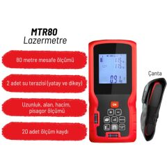 MTR80 80M Lazermetre Lazer Mesafe Ölçer