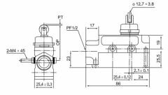 Cntd TZ-6103 IP65 Limit Switch