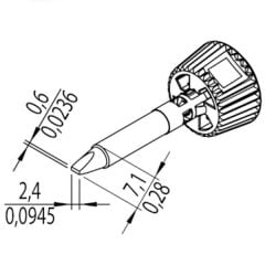 Ersa 0142CDLF24 i-Con MK2 Serisi Havya Ucu