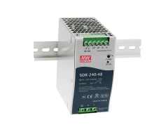 Meanwell 240W 48V 5.0A 88-264V SDR Minyatür Ray Montaj Güç Kaynağı