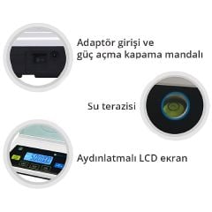 FLY 500 Dijital Hassas Terazi (500GR / 0.001GR)