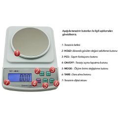 SF 400C Plus Dijital Terazi (600GR / 0.01GR)