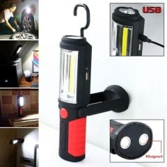 Watton WT-293 Profesyonel Şarjlı Oto Lambası – Led Ampül