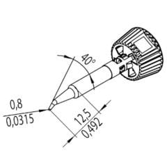 Ersa 0142SDLF08L i-Con MK2 Serisi Havya Ucu