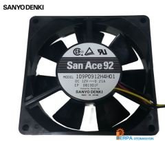 Sanyo Denki 90x25 12V DC Rulmanlı Fan