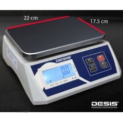 Desis H7W-3 Dijital Terazi 3KG / 0.1GR