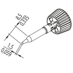 Ersa 0142ADLF15 i-Con MK2 Serisi Havya Ucu