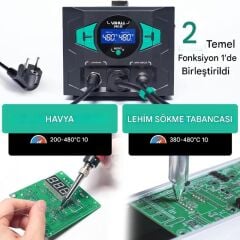 Yihua 948-III Dijital Vakumlu Havya İstasyonu