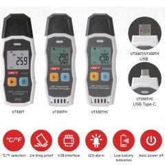 Unit UT330T USB Sıcaklık dataloggerı