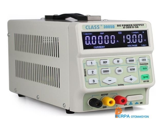 Class 3005D 0-30V 0-5A Ayarlanabilir DC Güç Kaynağı