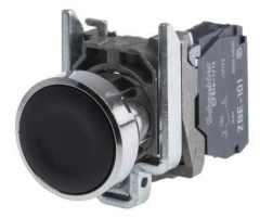 Schneider XB4BA21 Yaylı Buton Siyah 1NA