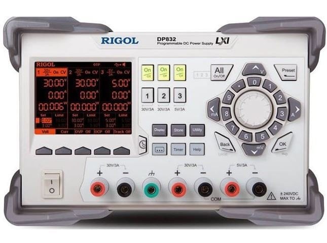 Rigol DP832 195W 3 Çıkışlı Laboratuvar Tipi Güç Kaynağı