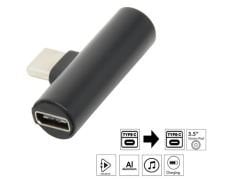 Sunline 192423 Type-C Kulaklık ve Şarj Dönüştürücü Adaptör