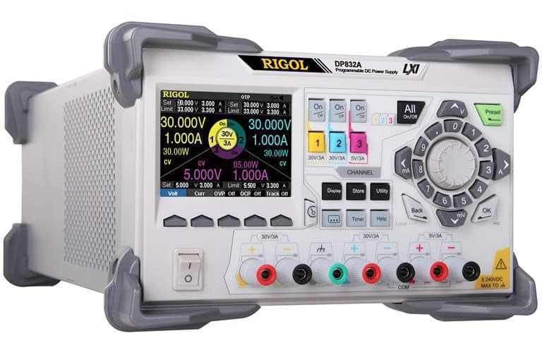 Rigol DP832A 195W 3 Çıkışlı Laboratuvar Tipi Güç Kaynağı