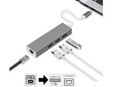 Sunline 1706904 Type-C to 10/100 Mbit Ethernet Çevirici Adaptör