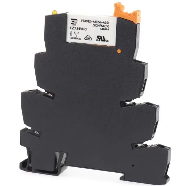 Schrack V23092-A1024-A301 24V DC 6A Slim Röle ve Soket