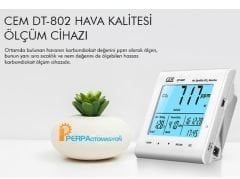 CEM DT-802 Hava Kalitesi Ölçüm Cihazı - Karbondioksit Ölçer