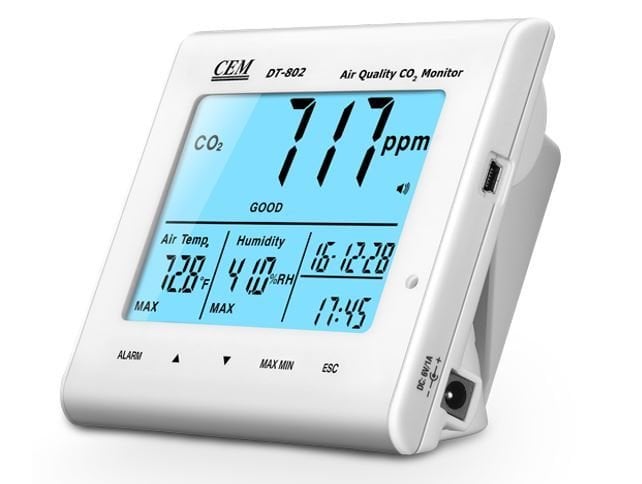 CEM DT-802 Hava Kalitesi Ölçüm Cihazı - Karbondioksit Ölçer