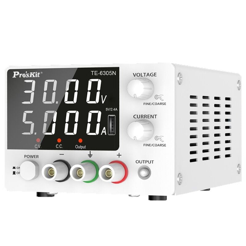 Proskit TE-6305NB 30V 5A Ayarlanabilir Dc Güç Kaynağı