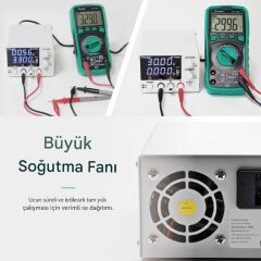 Proskit TE-6305NB 30V 5A Ayarlanabilir Dc Güç Kaynağı