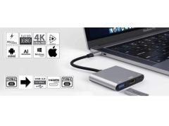 Sunline 170676 USB Type-C USB3.0 Hdmi 4Kx2K Type-C Dönüştürücü