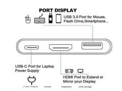 Sunline 170676 USB Type-C USB3.0 Hdmi 4Kx2K Type-C Dönüştürücü